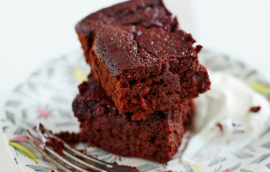 Protein Beetroot Brownies