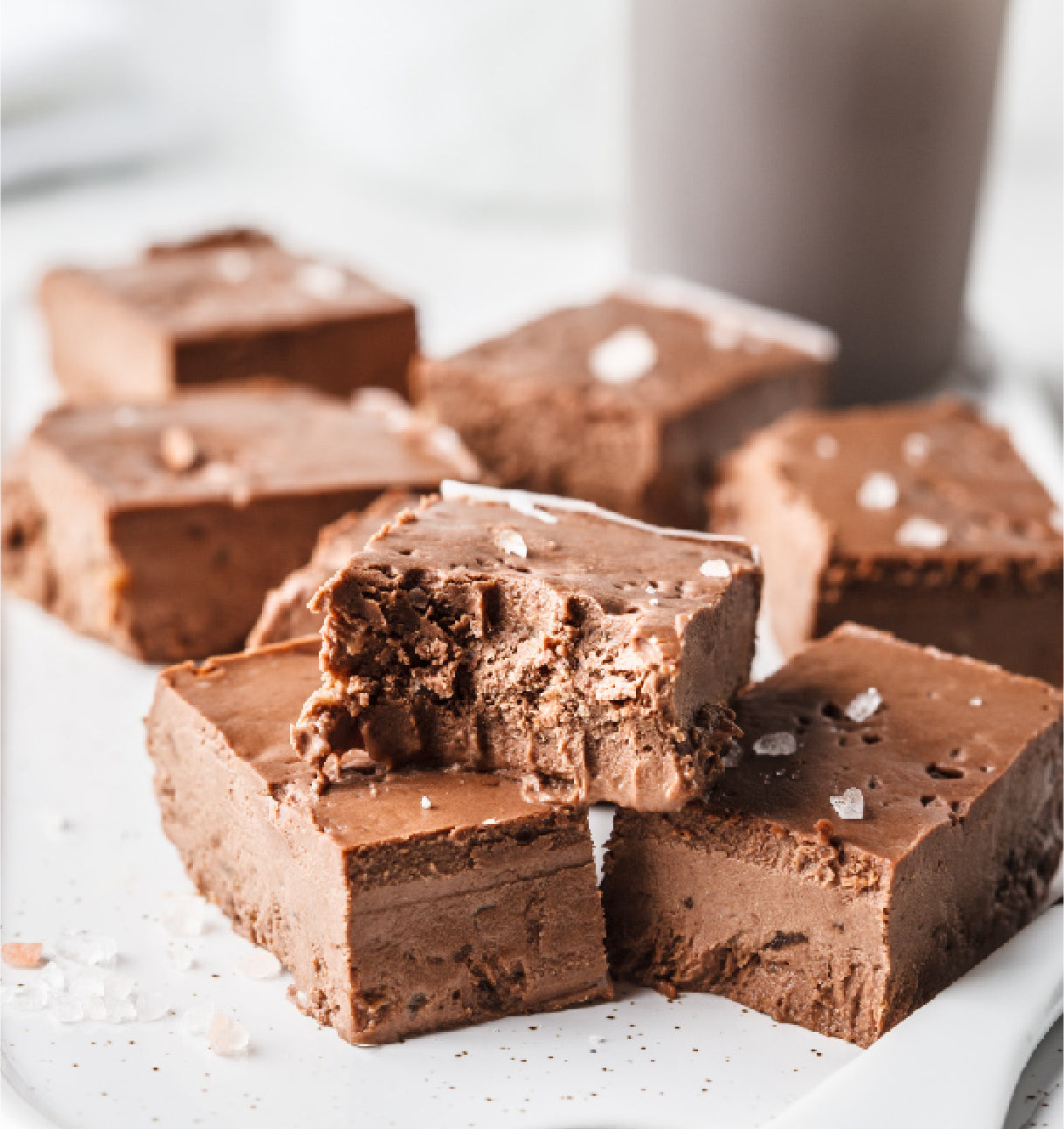 CHOC ALMOND PROTEIN FUDGE
