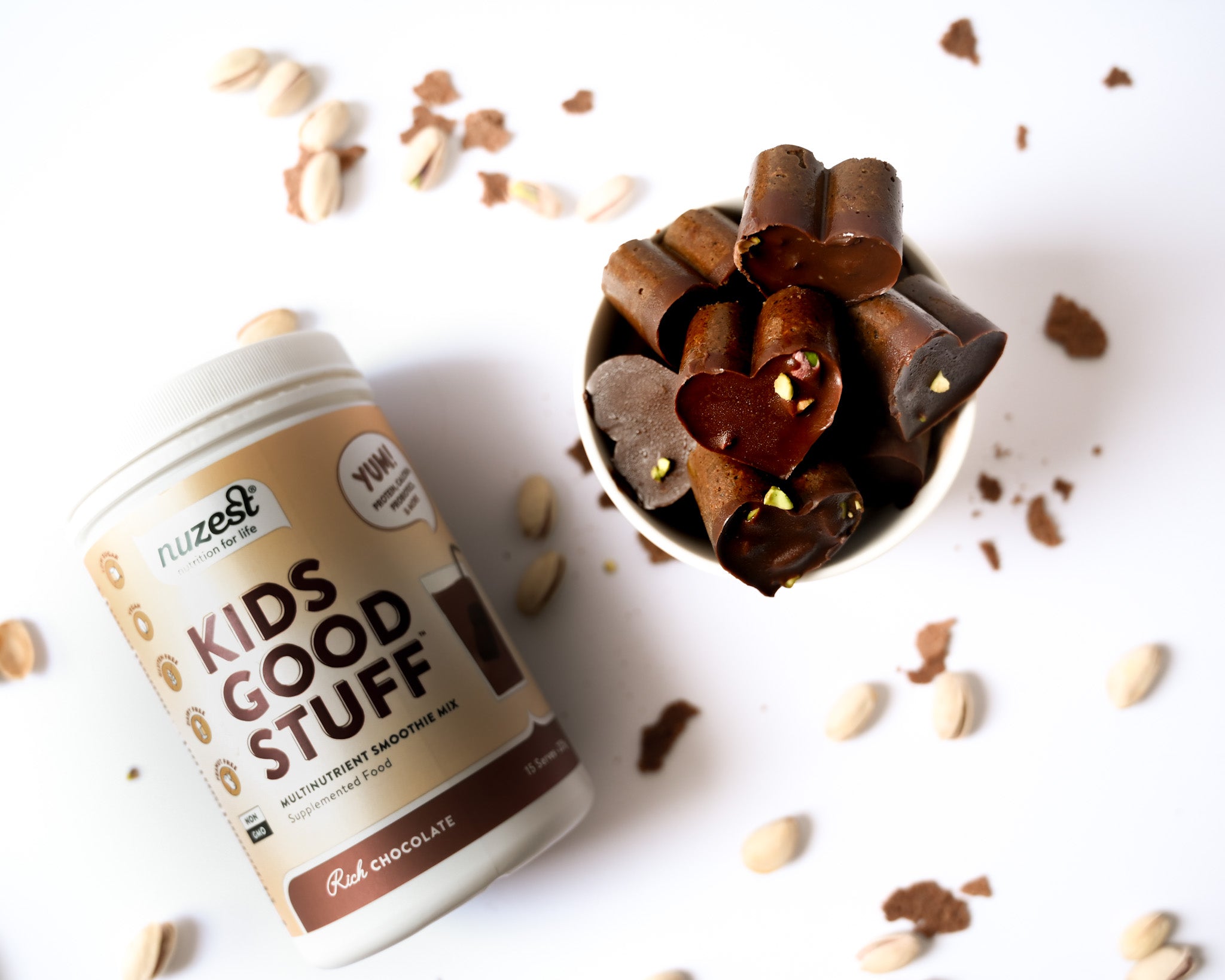 TOASTED COCONUT CHOCOLATE HEARTS