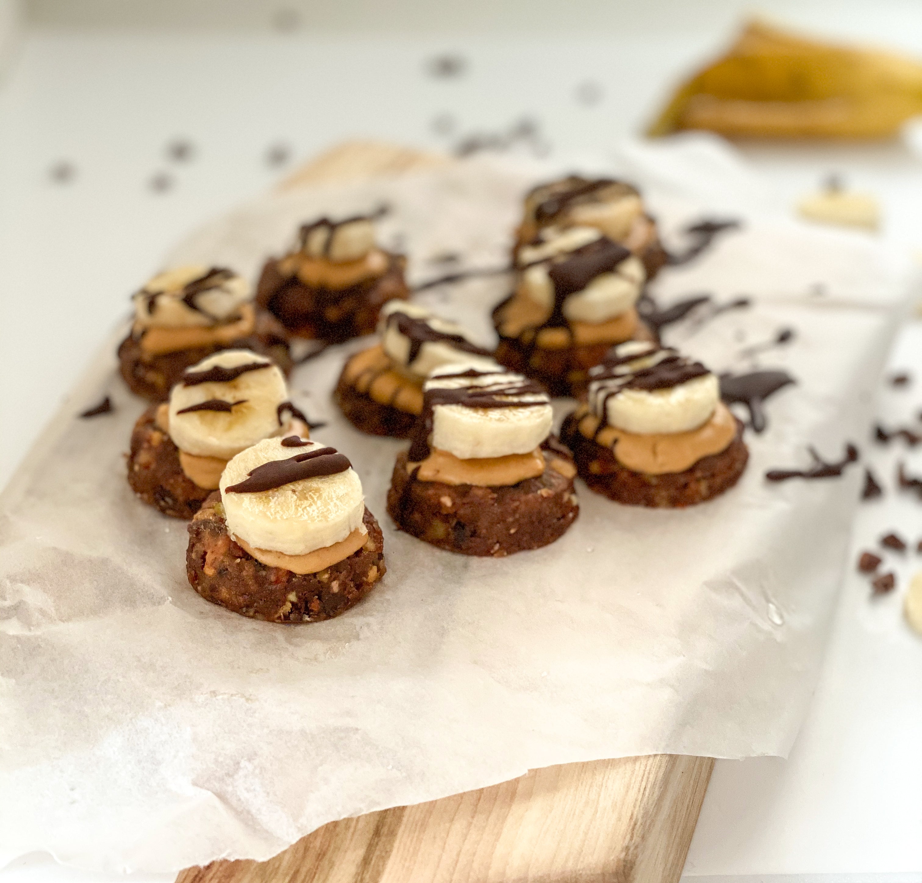 NO BAKE BANANA COOKIE STACKER