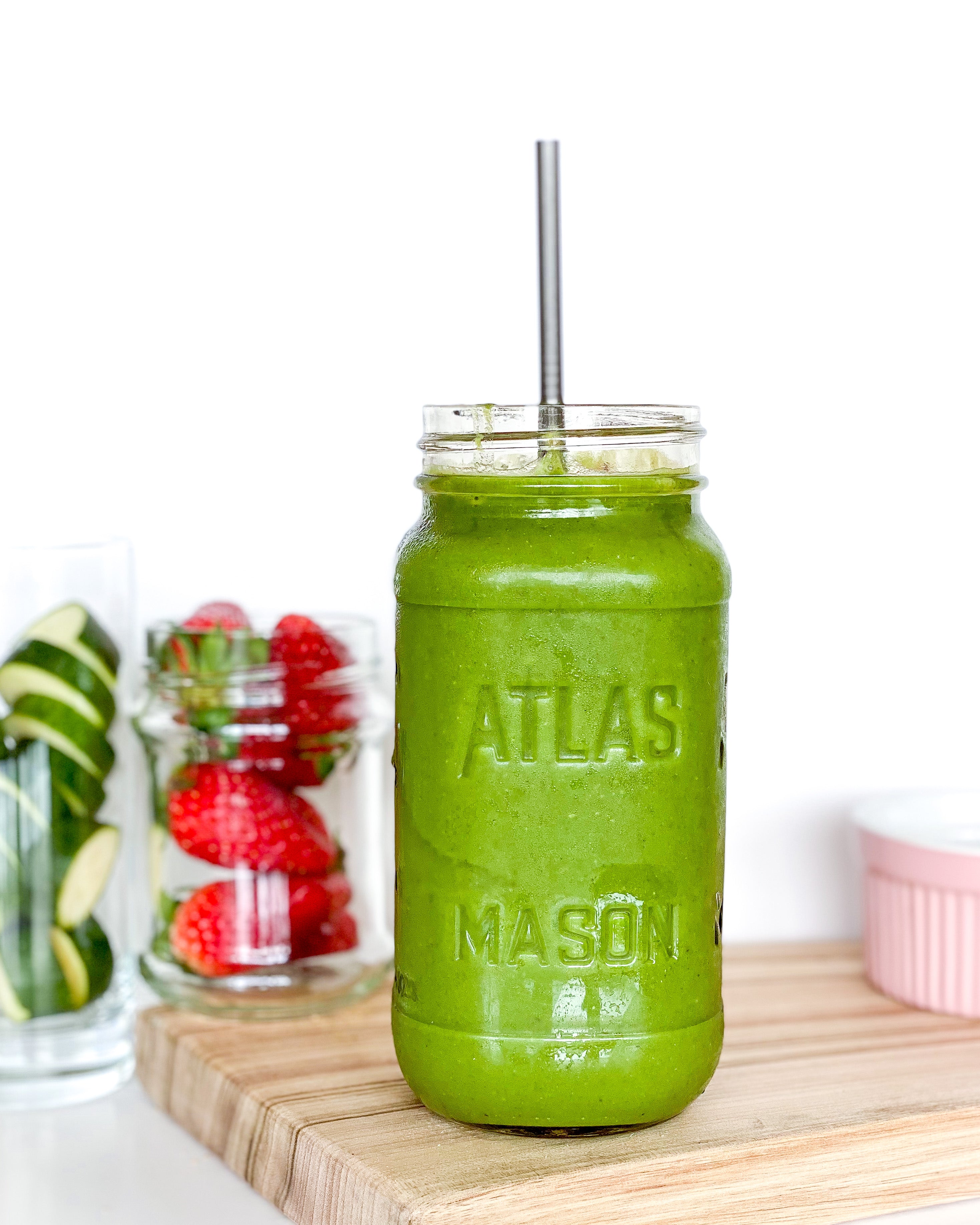 VANILLA GINGER GREENS SMOOTHIE