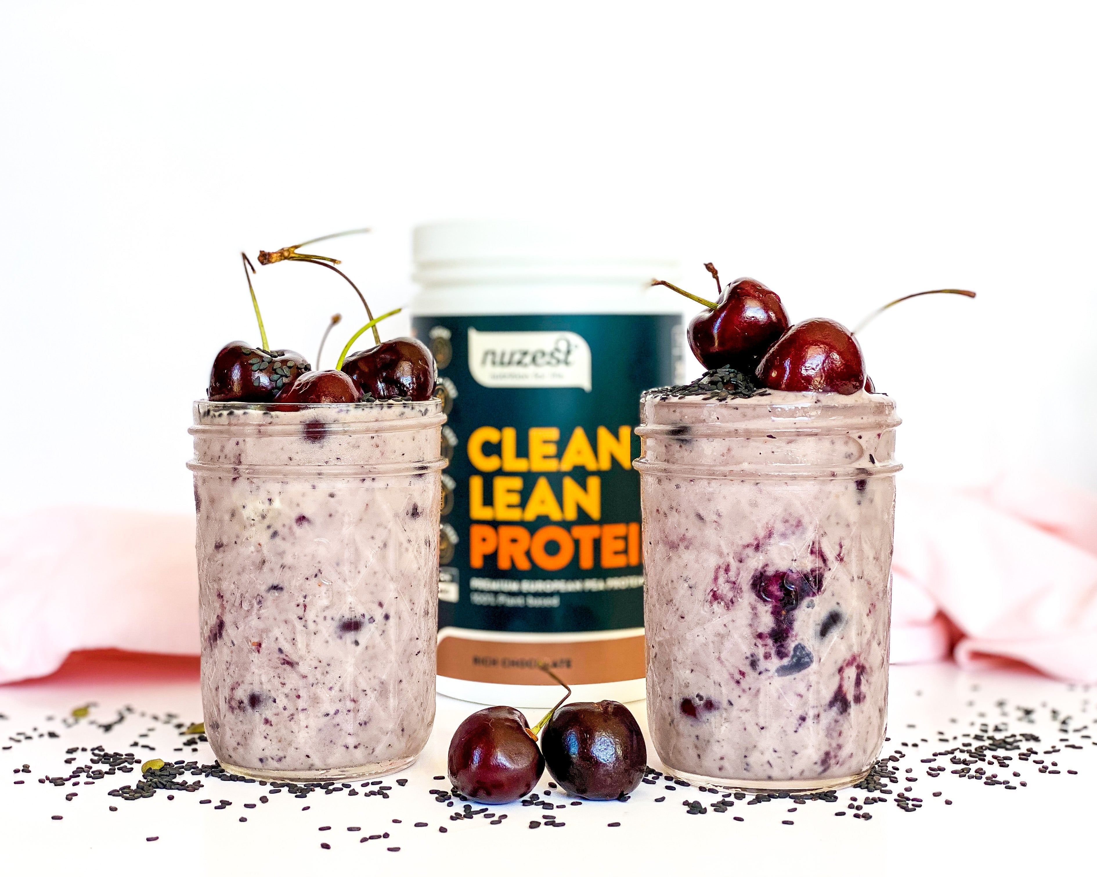 DARK CHOCOLATE CHERRY BERRY SMOOTHIE