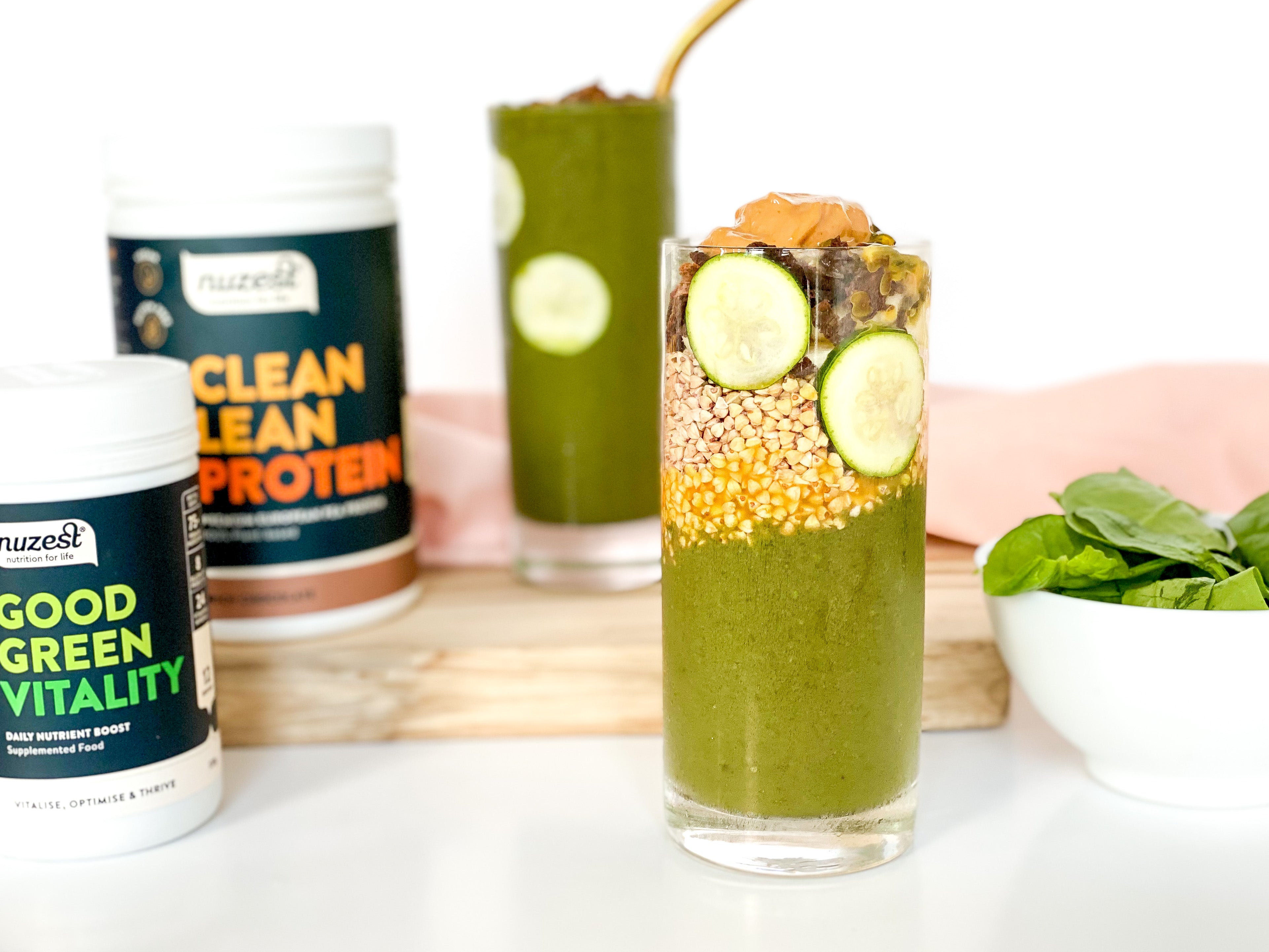 GREENS MANGO CHOC-PASSIONFRUIT SMOOTHIE