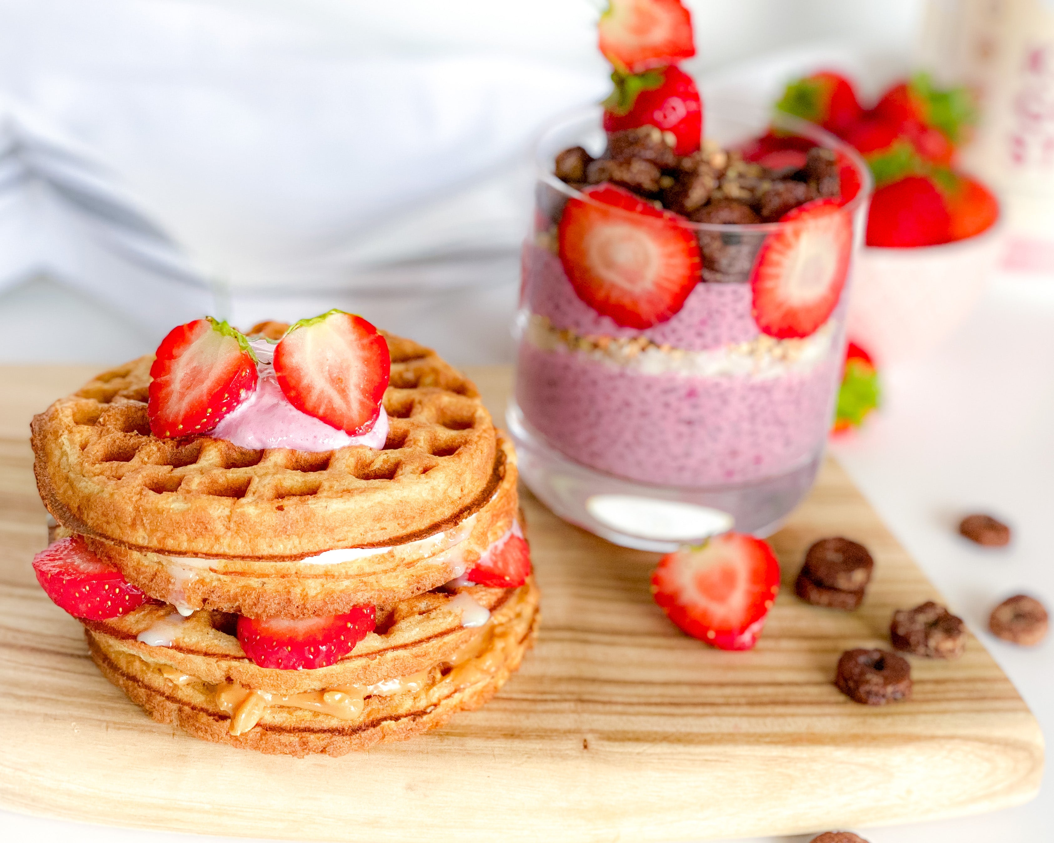 KETO ALMOND TOASTED COCONUT WAFFLES FOR BREAKFAST