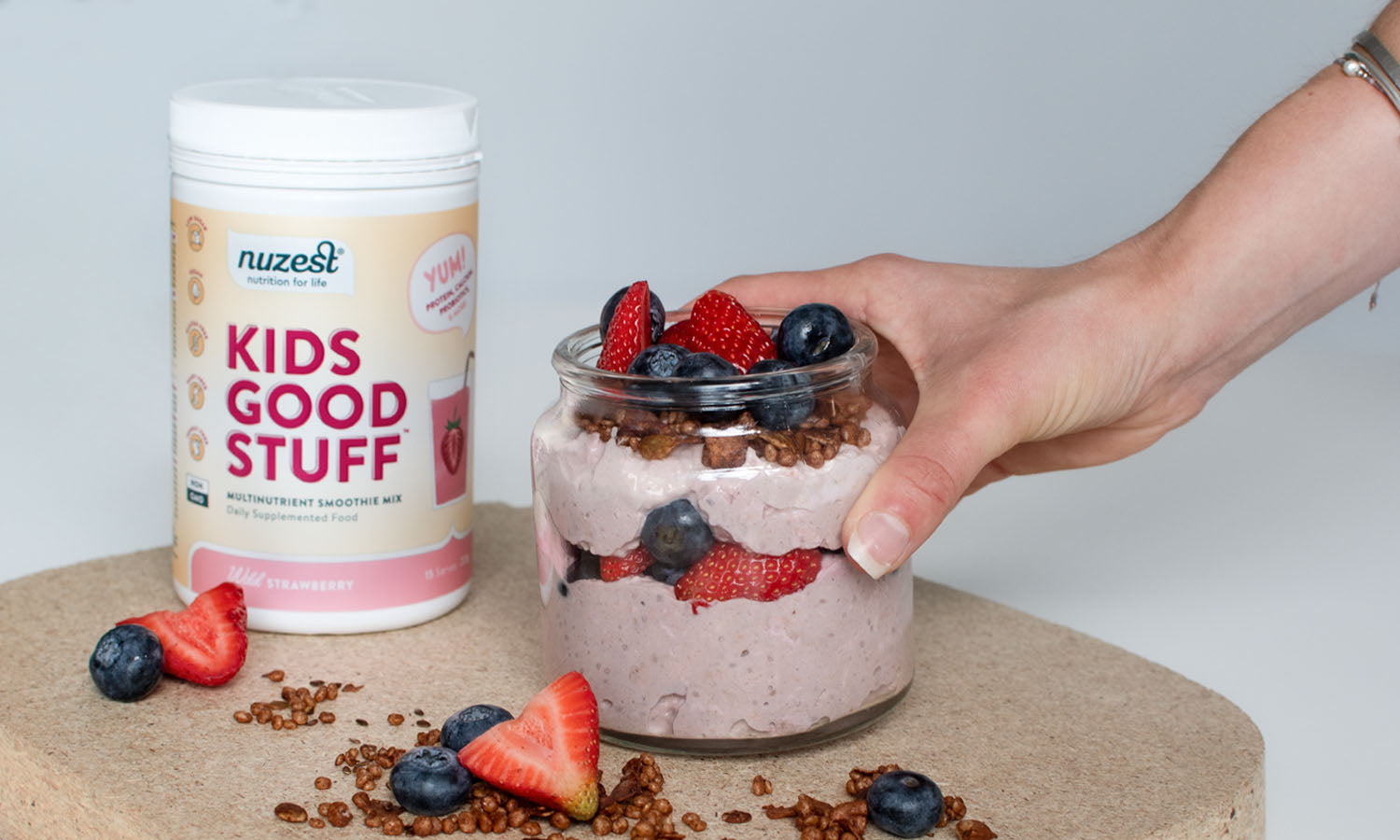 STRAWBERRY OVERNIGHT OATS