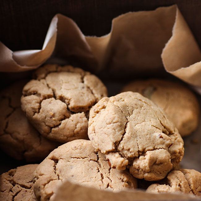 Peanut Butter and Tahini Cookies!