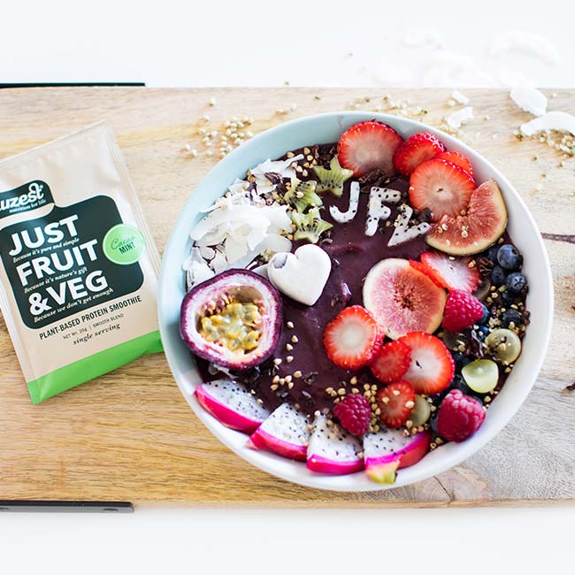 Just Fruit and Veg acai bowl