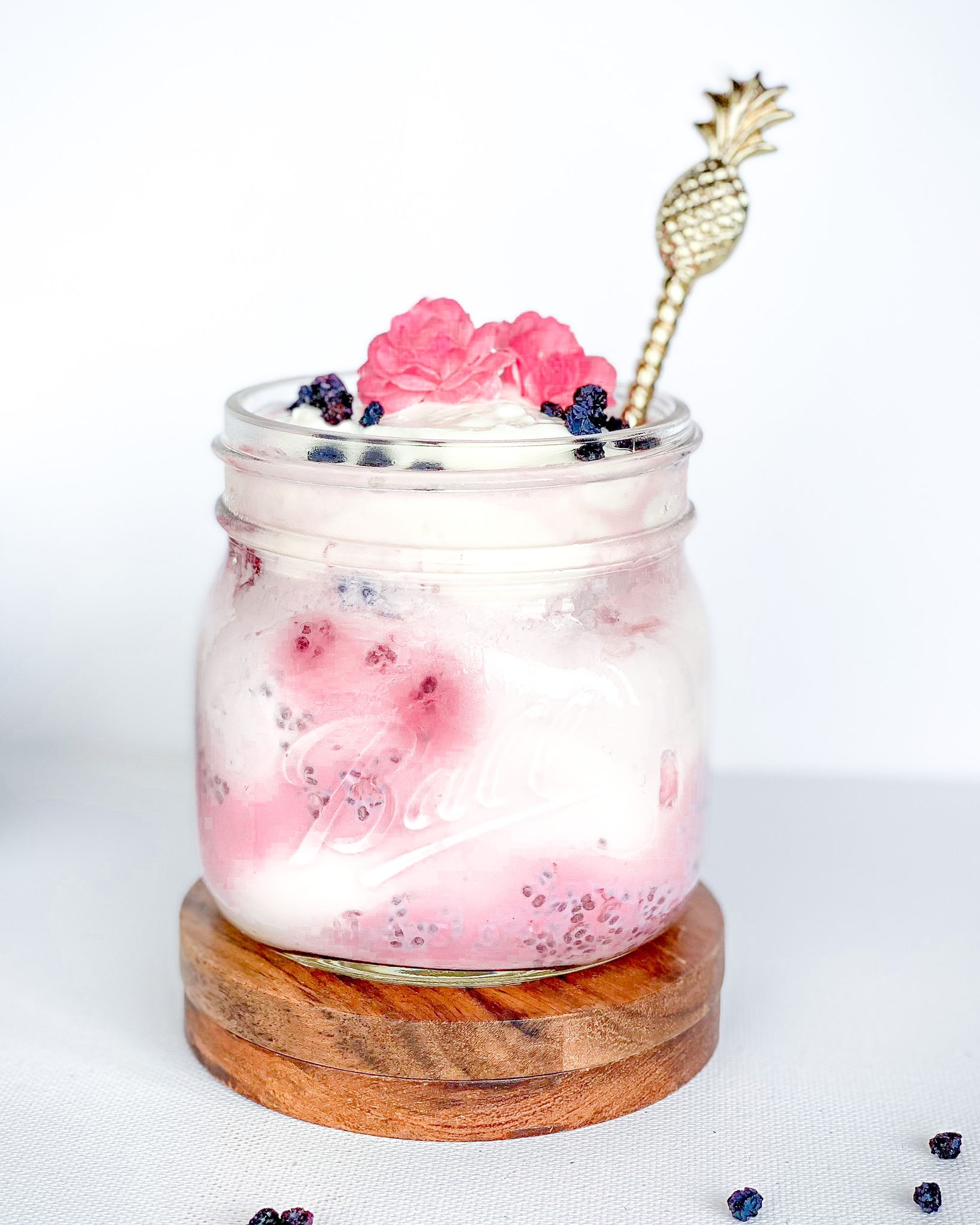 BLACKBERRY COCONUT CREAM PORRIDGE
