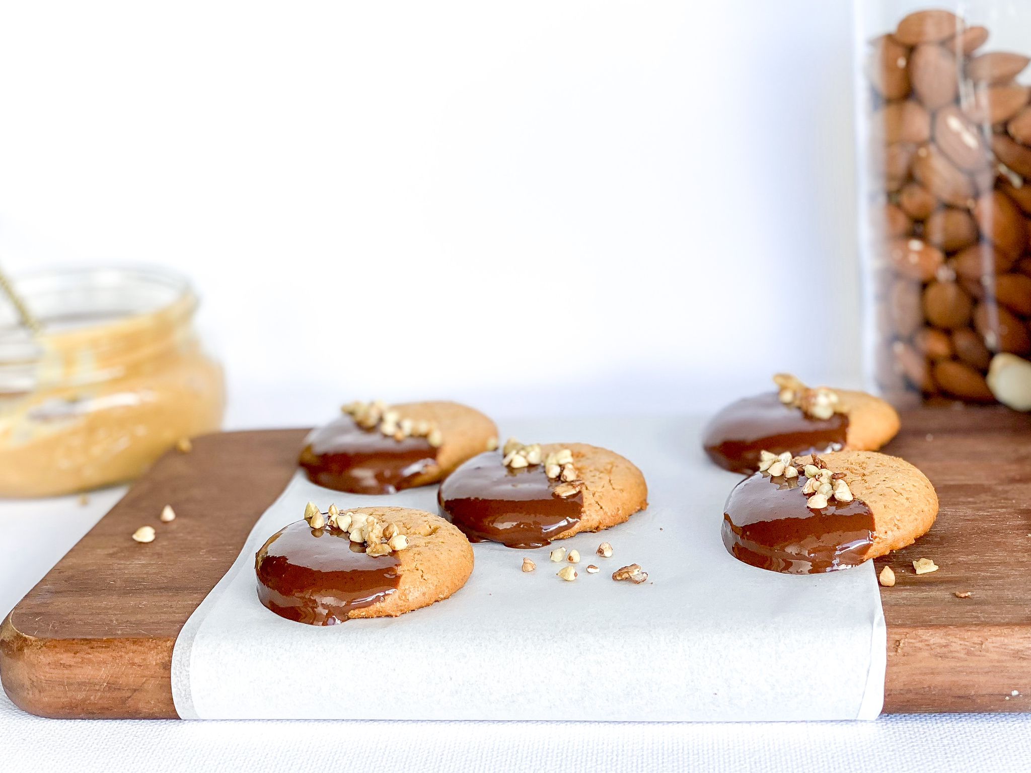 SESAME GINGER COOKIES