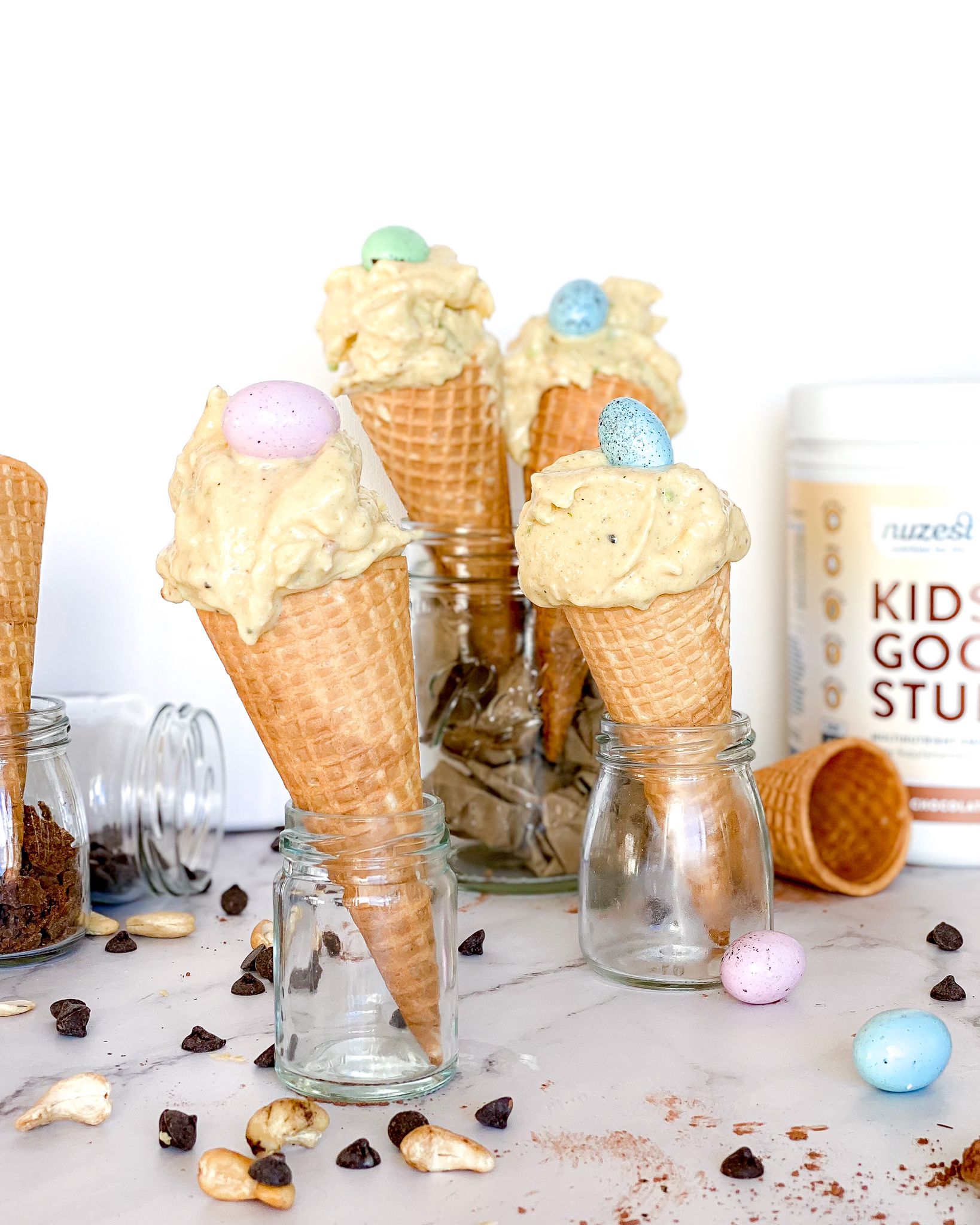 VANILLA CARAMEL EASTER EGG ICE CREAM