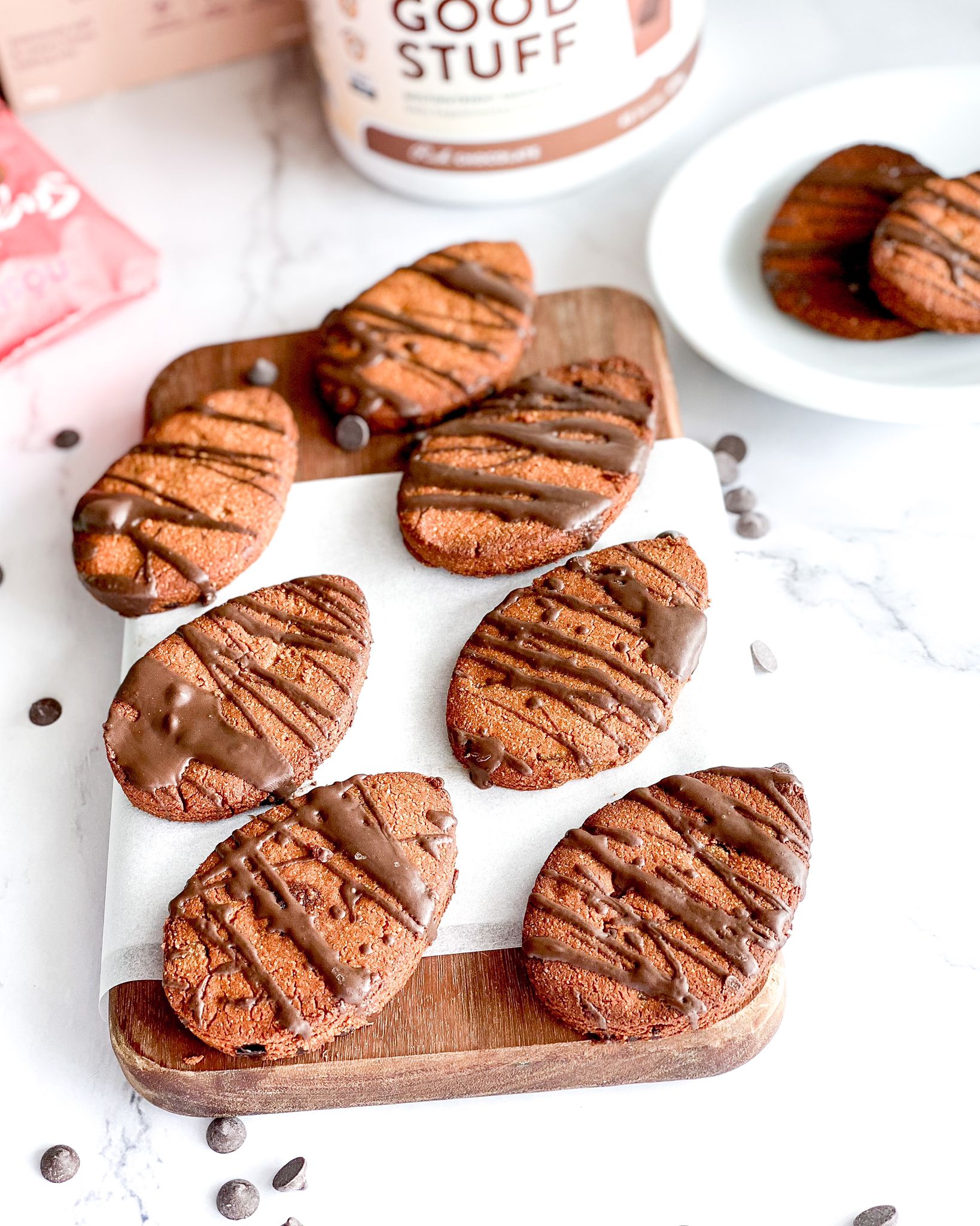 EASTER EGG CHOC CHIP COOKIES