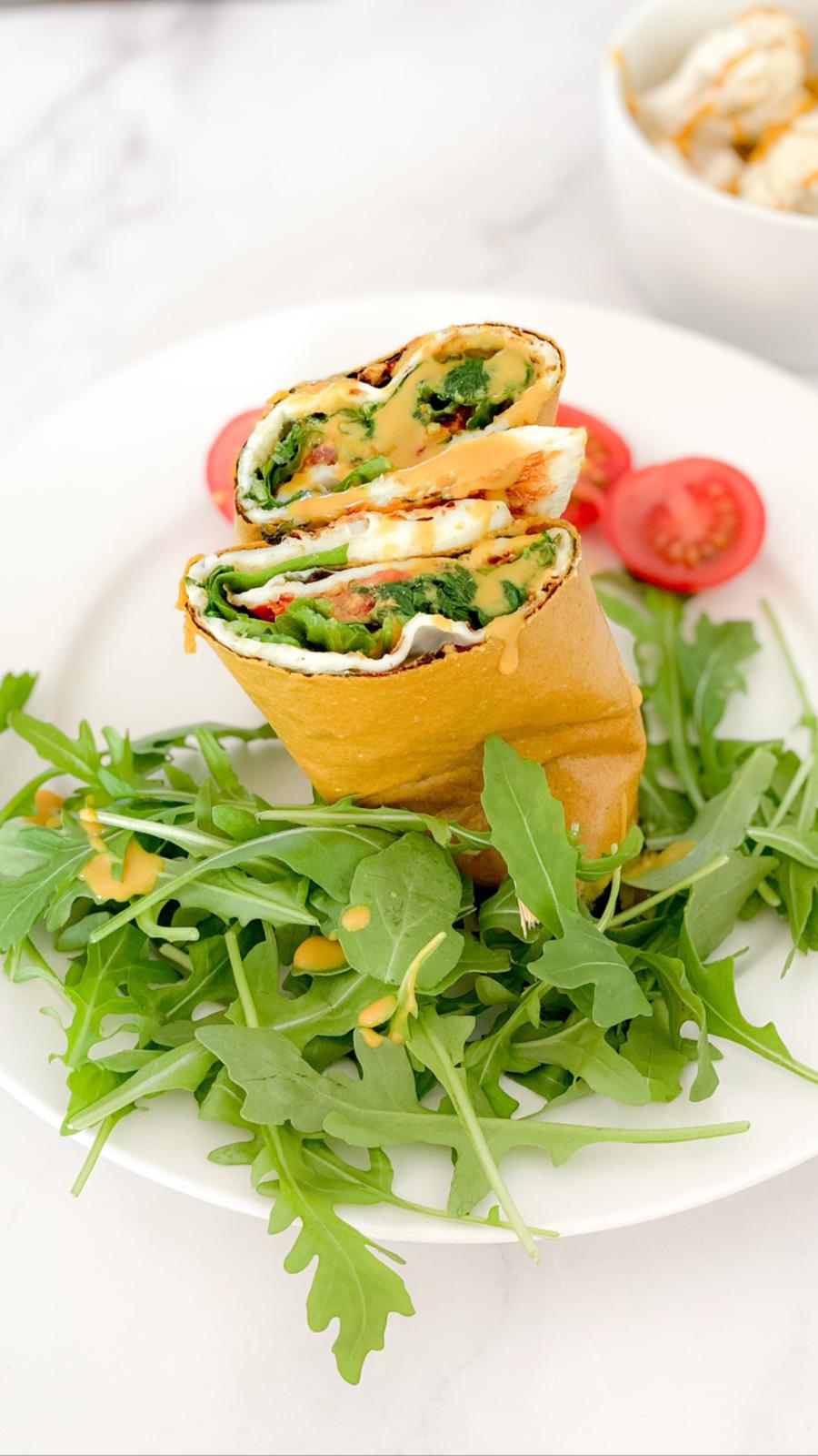 COCONUT OMELETTE WRAP