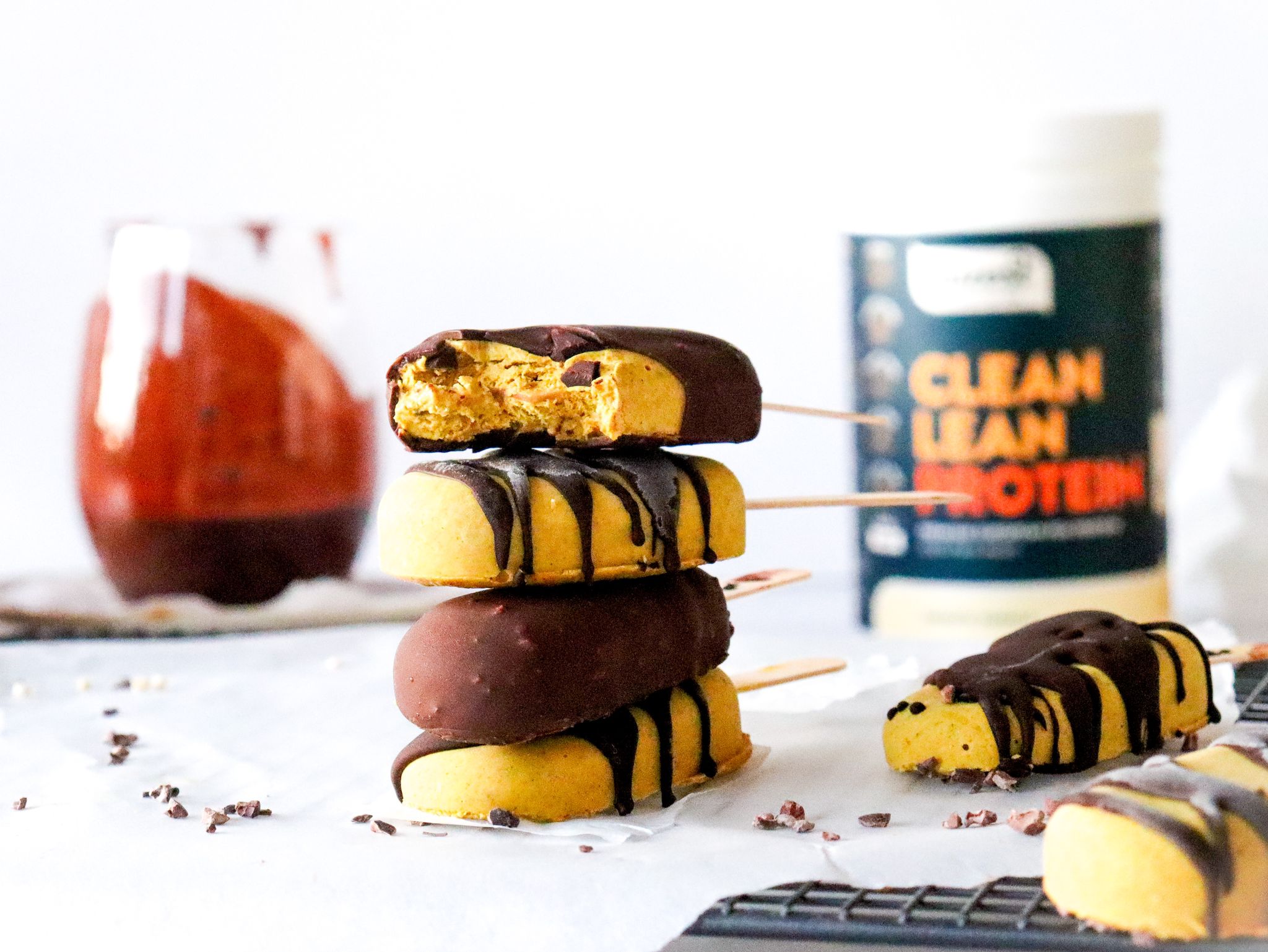 COCONUT VANILLA TURMERIC MAGNUM INSPIRED ICE-CREAMS