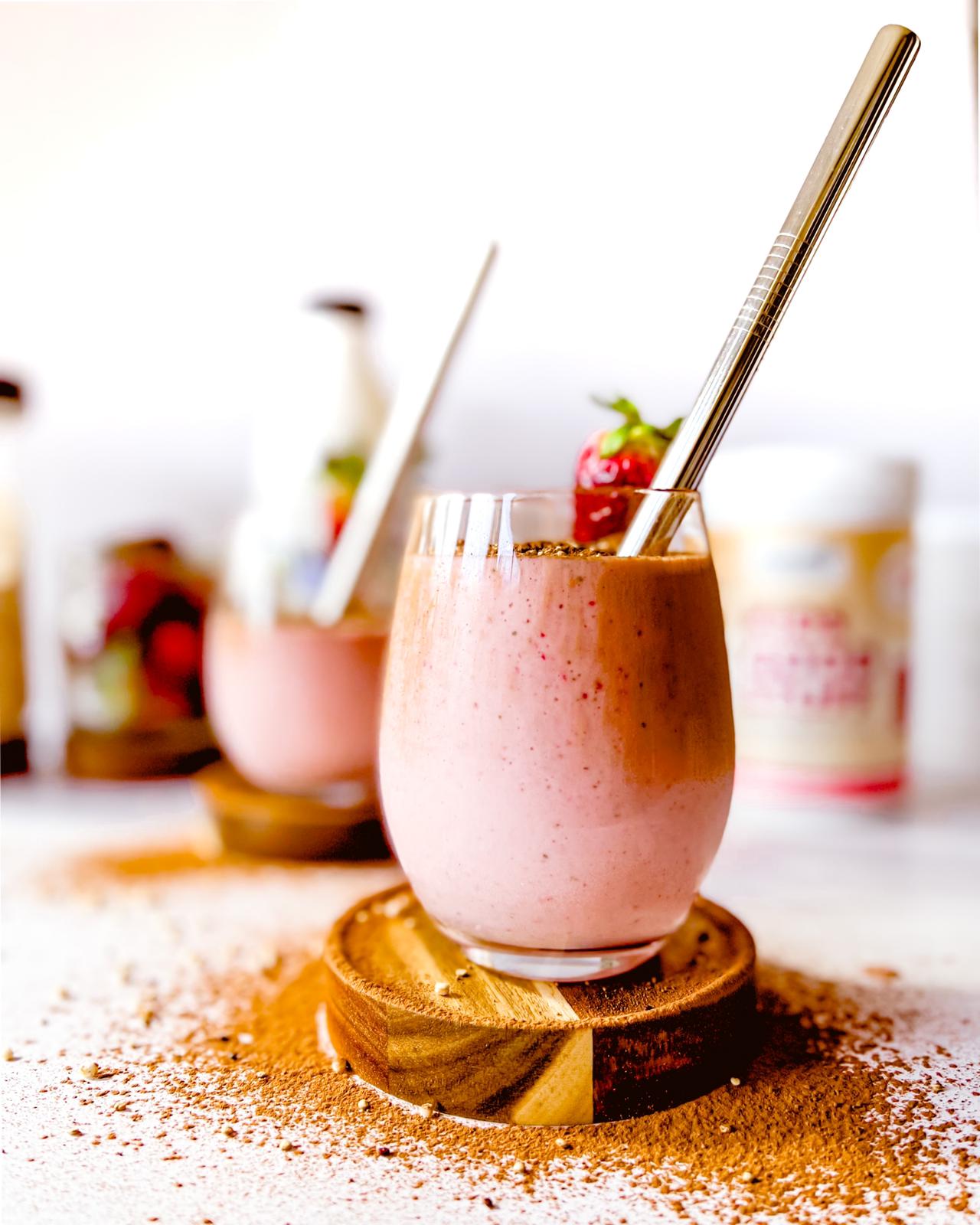 STRAWBERRY VANILLA SHAKE