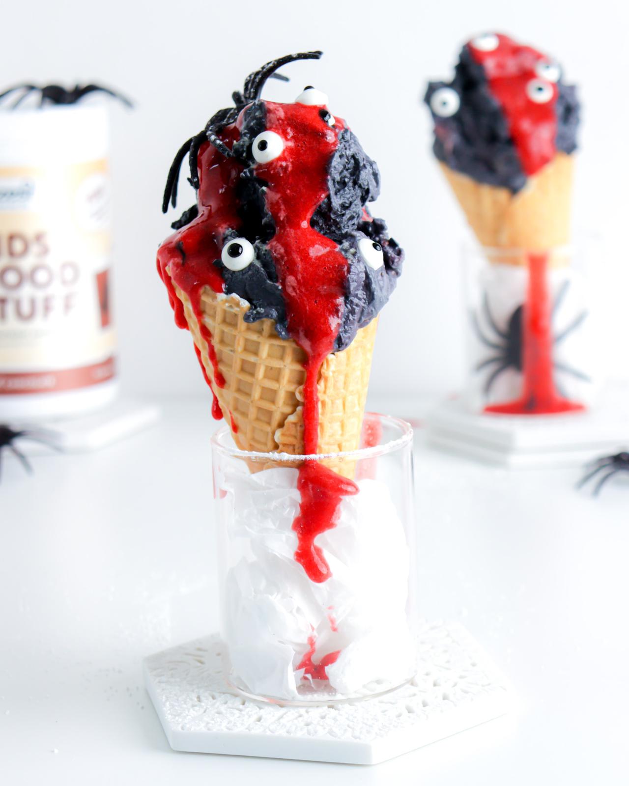 MONSTER BLOOD ICE-CREAM