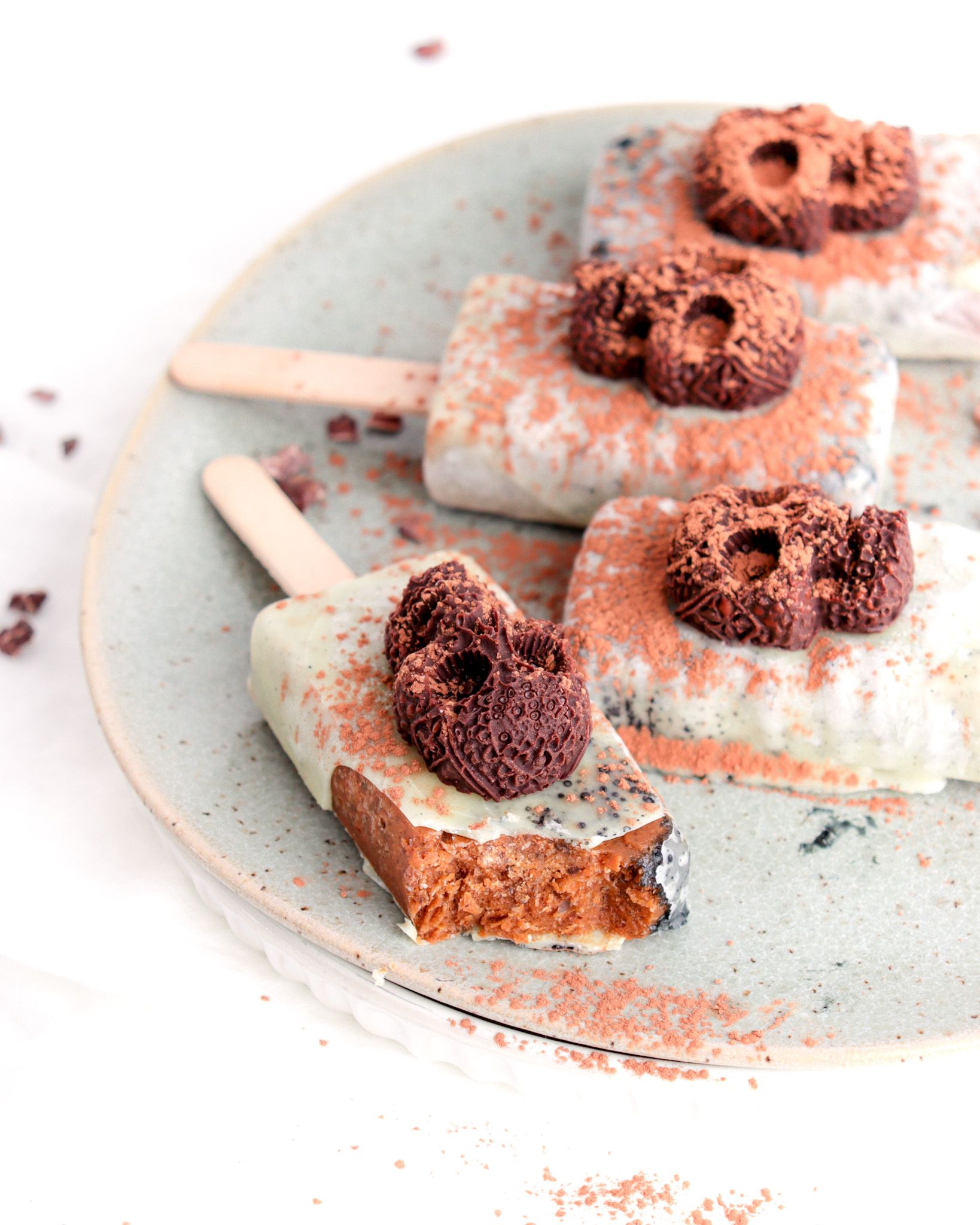 CHOCOLATE SKULL CANDIED💀 PUMPKIN ICE-CREAM