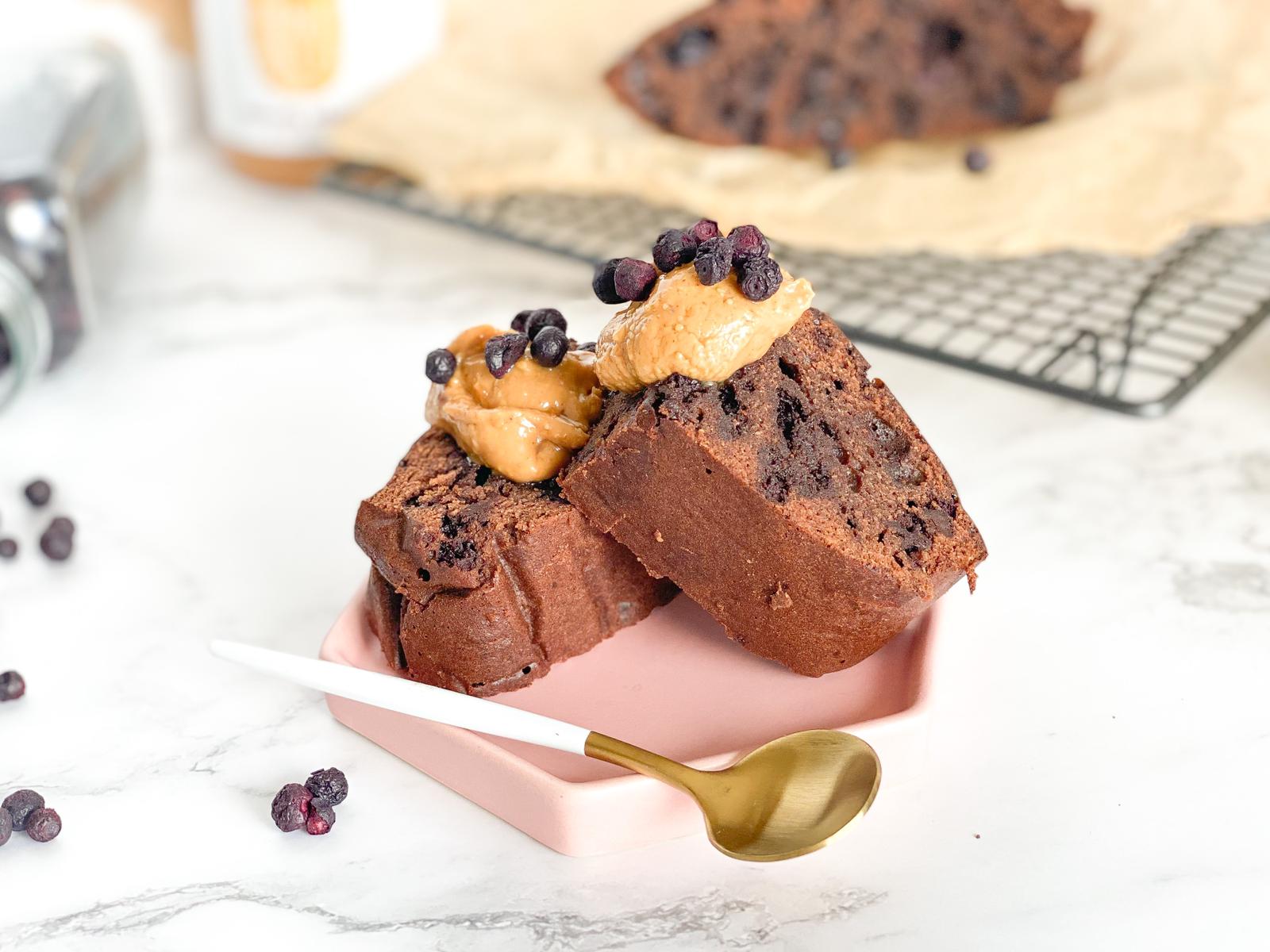 BLUEBERRY CHOCOLATE BROWNIE