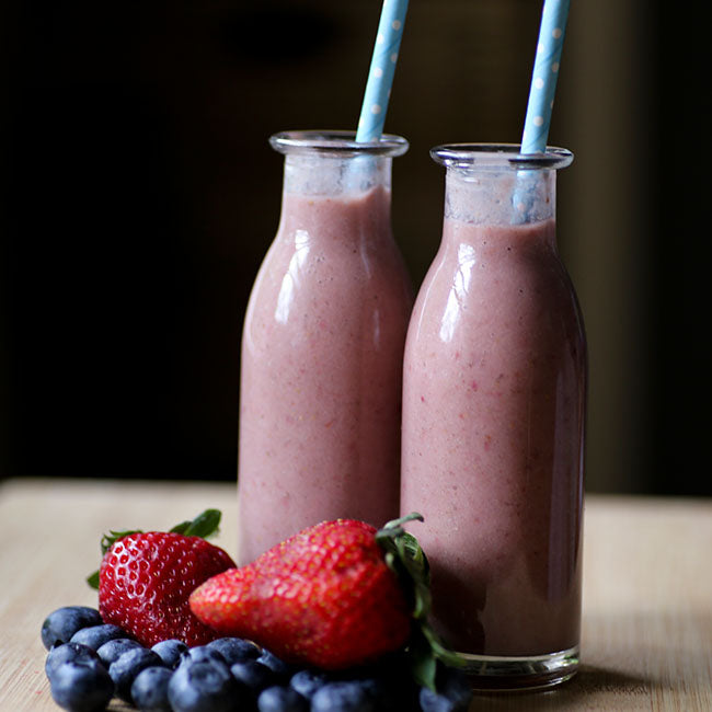 Pretty In Pink Strawberry Smoothie