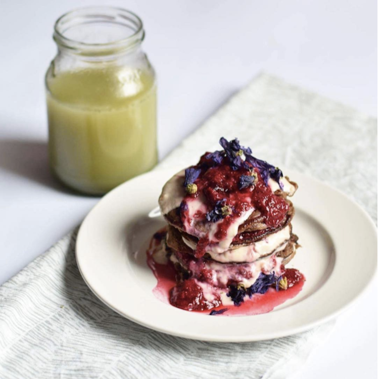 Black Forest Protein Pancakes