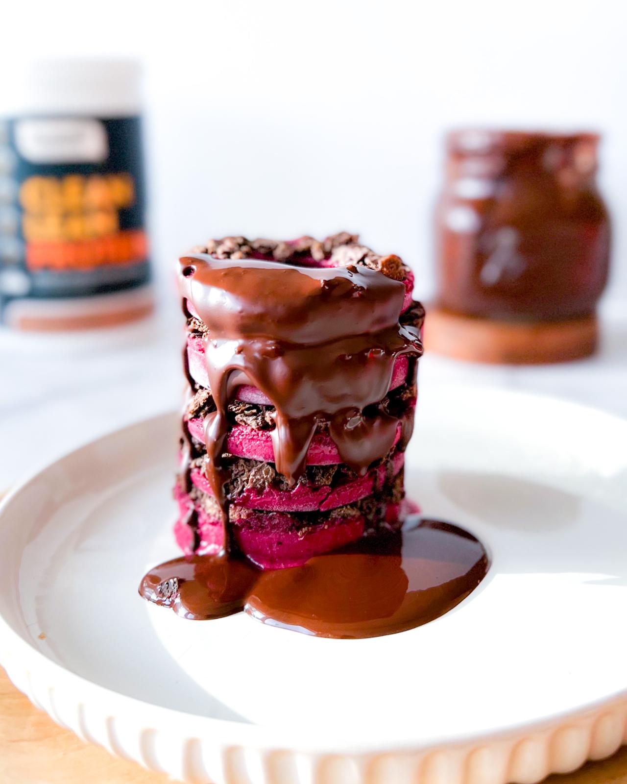 Chocolate Beetroot Donuts
